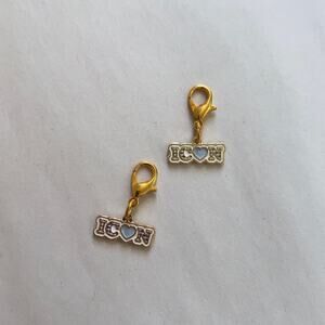 Bath & Body Works ICON Gingham Gold Charms Employee Gifts